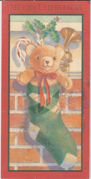 teddy bear card